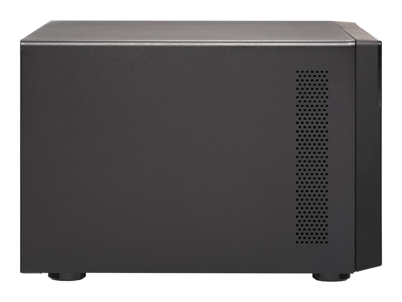 QNAP TL-D800C harddiskkabinett HDD/SSD-kabinett Sort, Grå 2.5/3.5"