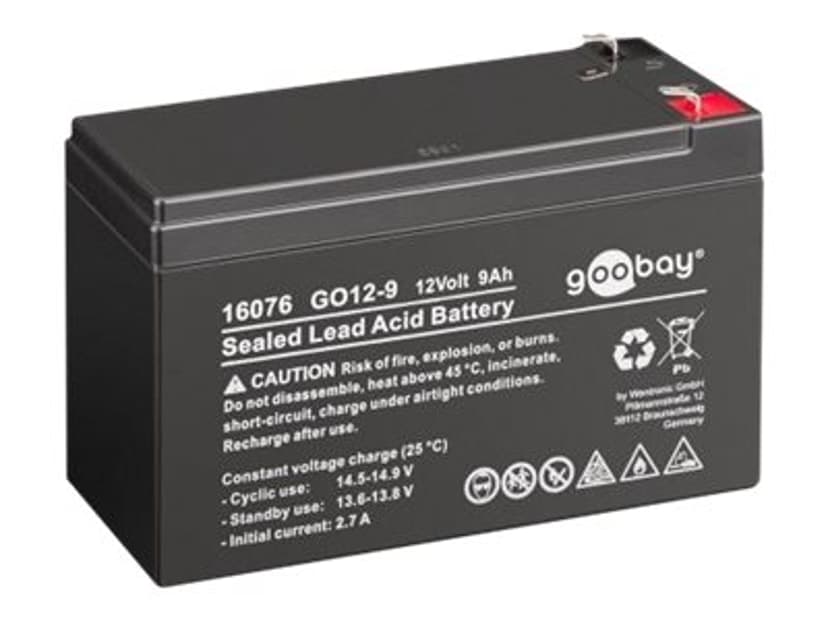 Coreparts MBXLDAD-BA019 UPS-akku Litium 12 V