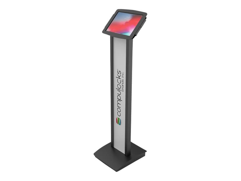 Compulocks Space Enclosure iPad 10.2" (7/8th Gen) Brandme Floor Stand Black