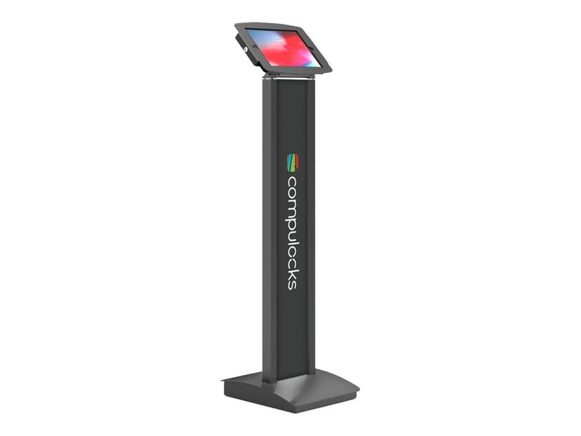 Compulocks Space Enclosure iPad 10.2" (7/8th Gen) Brandme Floor Stand Black