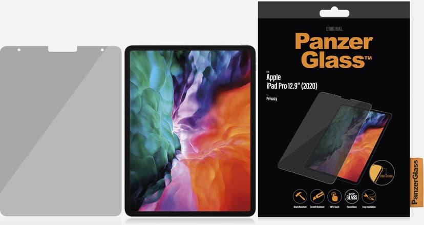 Panzerglass P2695 skärmskydd för surfplatta Genomskinligt skärmskydd Apple 1 styck iPad Pro 12.9" 3rd gen, iPad Pro 12.9" 4th gen, iPad Pro 12.9" 5th gen, iPad Pro 12.9" 6th gen