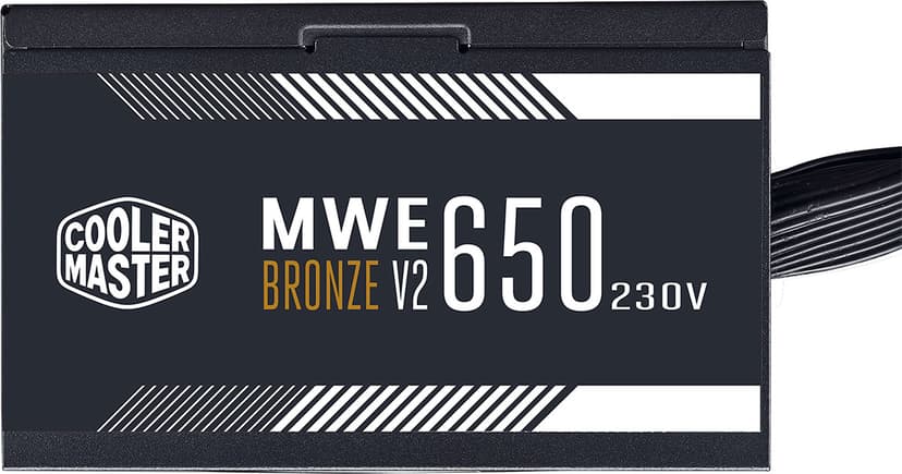 Cooler Master MWE 650 Bronze V2 650W ATX 80 PLUS Bronze Voeding
