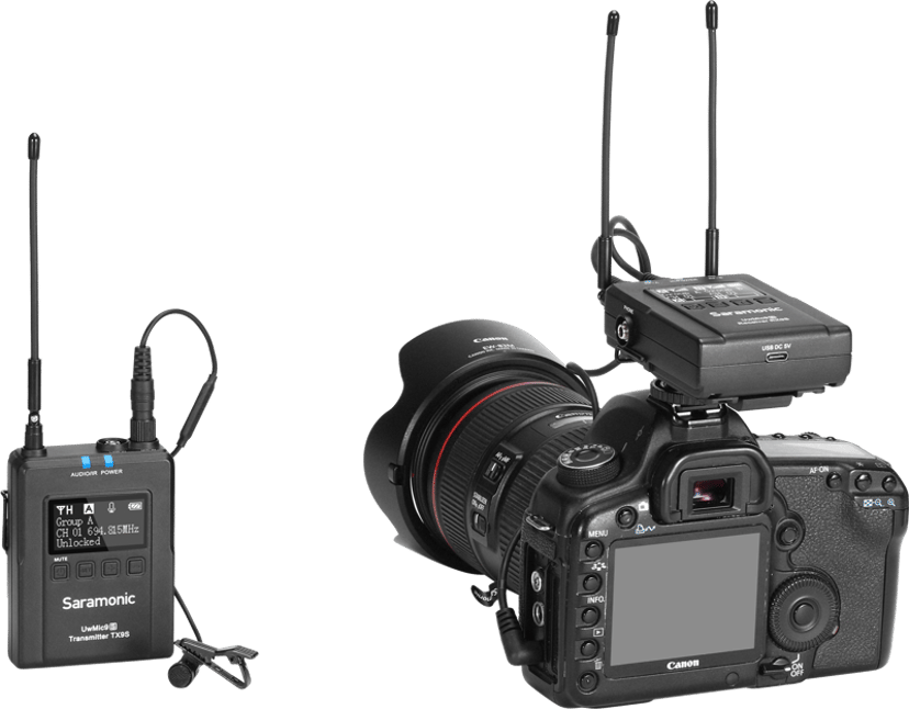 Saramonic UwMic9S Kit 1 (TX+RX)