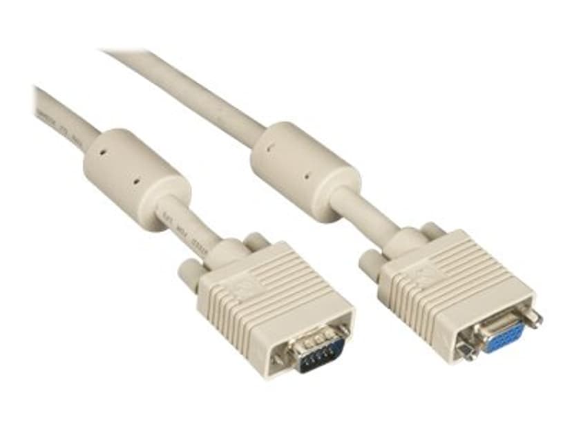 Black Box Blackbox Vga Video Cable W/ Ferrite Core M/f 20 Ft