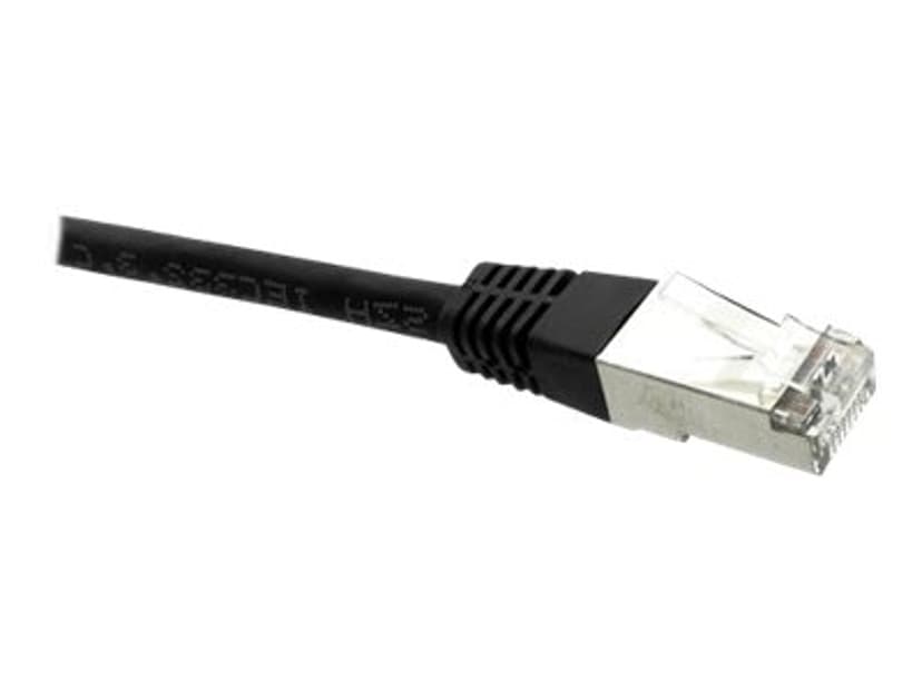 Black Box Blackbox Gigatrue Cat6 Ftp Patch Cable Lzoh Black 1 5m