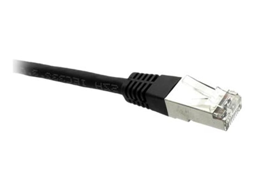 Black Box Blackbox Gigatrue Cat6 Ftp Patch Cable Lzoh Black 1 5m