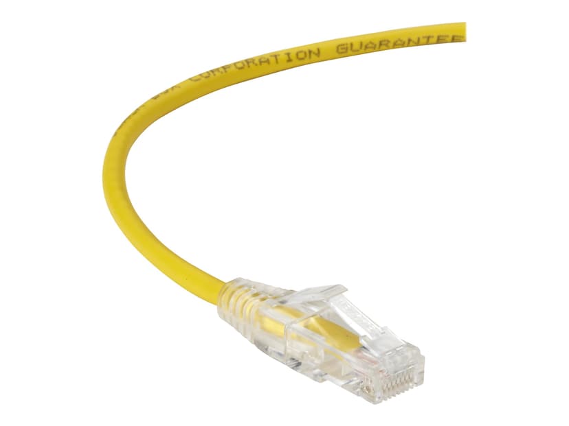 Black Box Blackbox Slim-net Cat6 Patch Cable Yellow 5ft