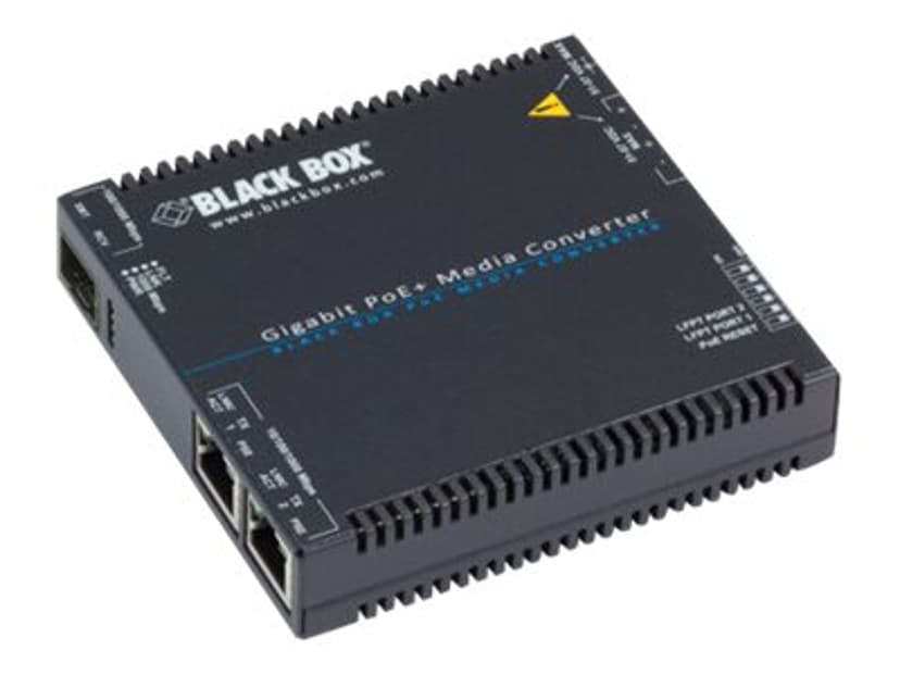Black Box Blackbox Poe+ 10/100/1000 Med Conv Sfp