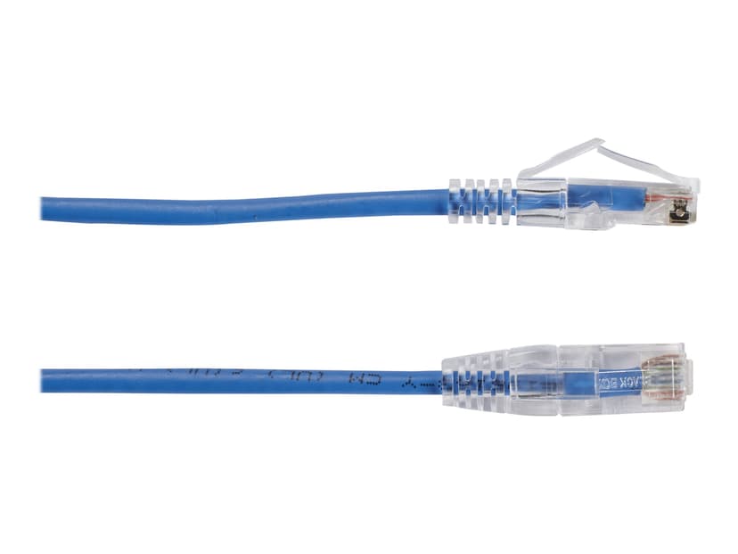 Black Box Blackbox Slim-net Cat6 Patch Cable Blue 1ft