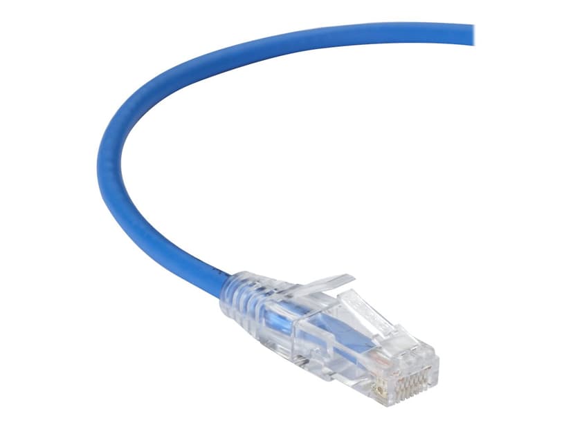 Black Box Blackbox Slim-net Cat6 Patch Cable Blue 1ft