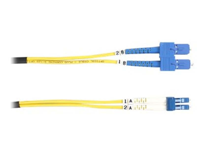 Black Box Blackbox Fibre Patch Cable 10m Sm 9 Micron Sc To Lc