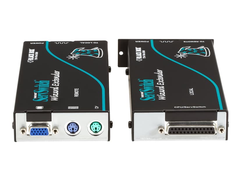 Black Box Blackbox Kvm Extender With Serial And Built In Skew Comp