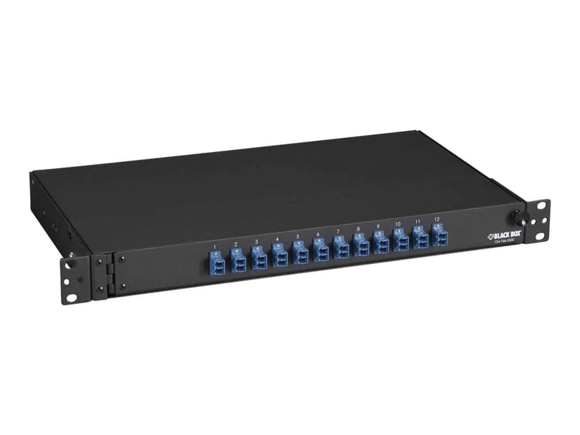 Black Box Blackbox Pre-loaded Fiber Optic Pa 12 Duplex Lc Connectors