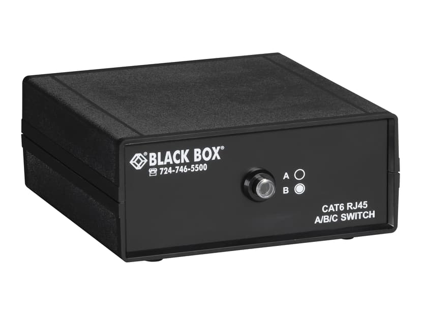 Black Box SW1030A netværk forlænger Netværkssender & -modtager Sort