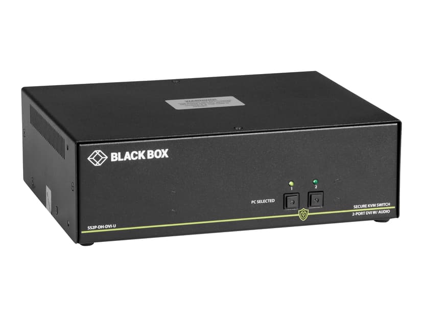 Black Box NIAP 3.0 Secure KVM Switch - 2X DVI-I USB 2-Port