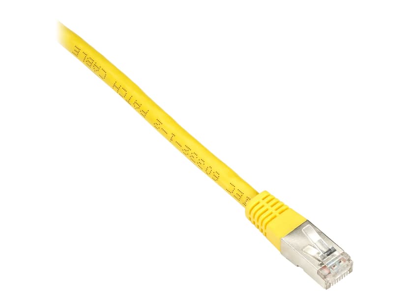 Black Box Blackbox Cat6 Shld Patch Cable 1ft 26 Awg Strnd Cm Yellow