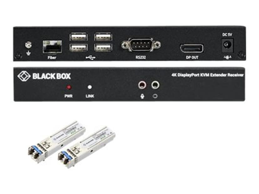 Black Box KVXLCDPF-100-SFPBUN2 KVM-extender
