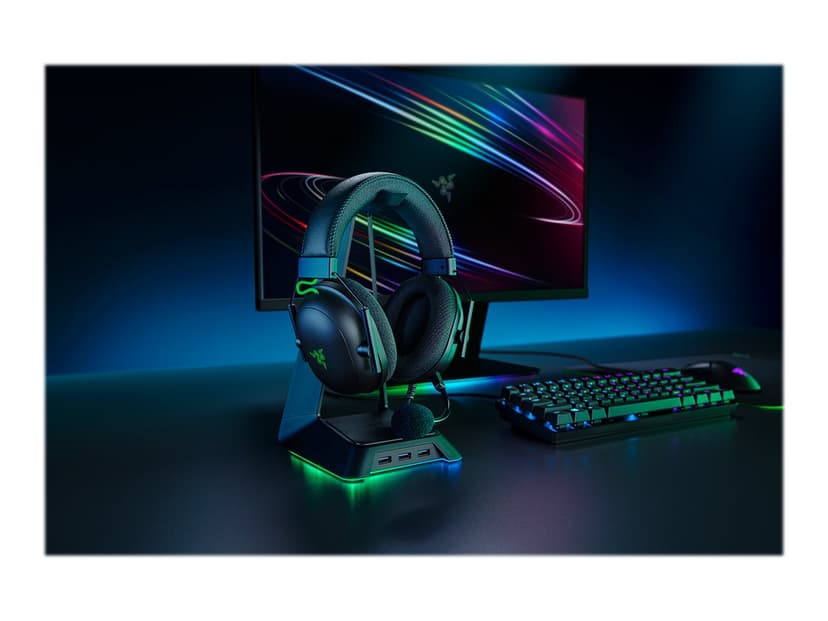 Razer Blackshark V2 Gaming Headset Grön, Svart