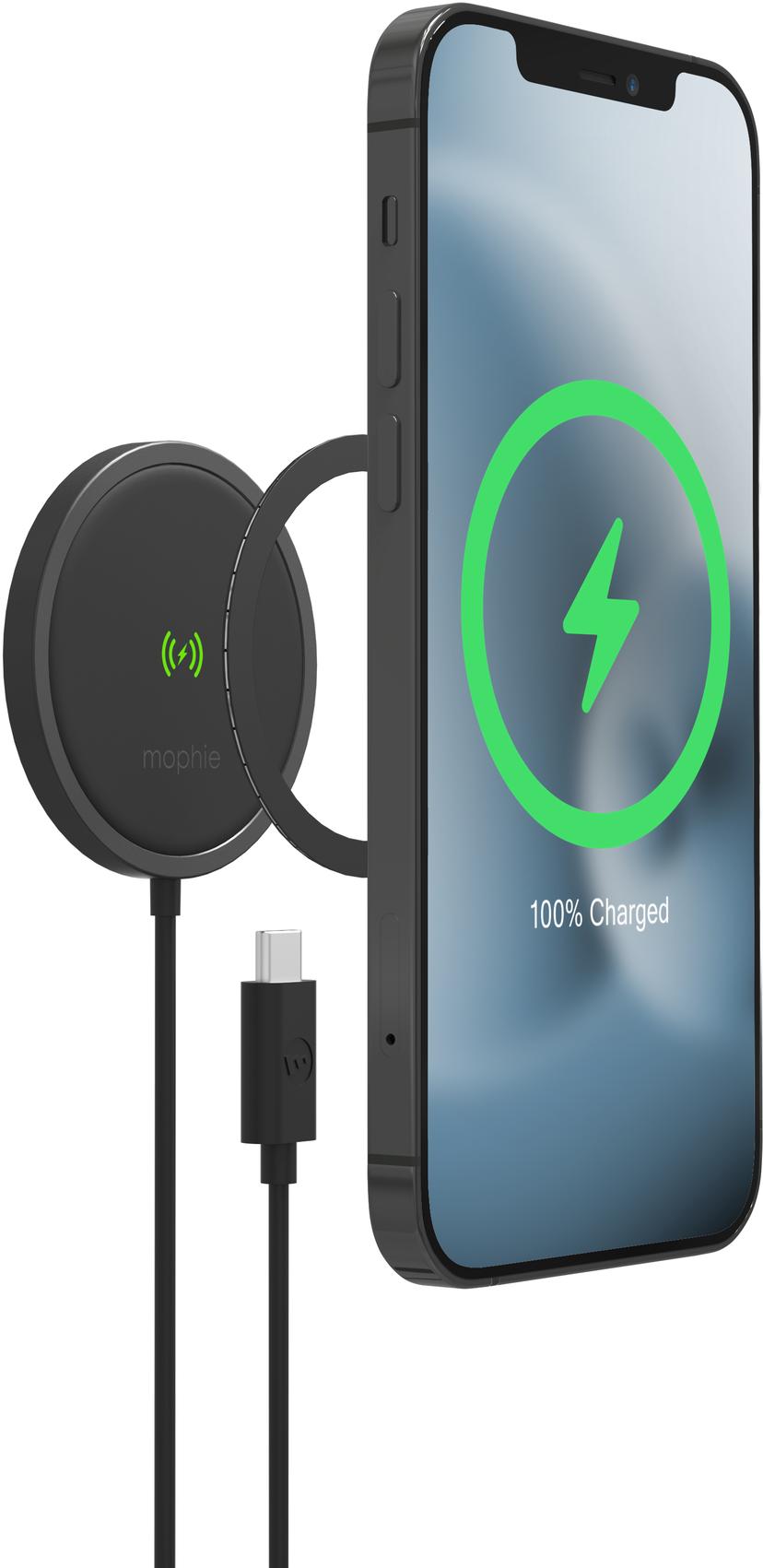 Mophie Magsafe Snap+ Wireless Pad 15 W Musta