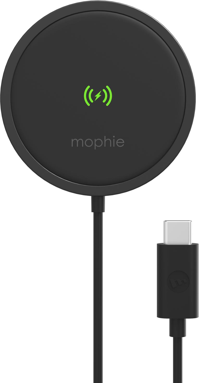 Mophie Magsafe Snap+ Wireless Pad 15 watt Sort