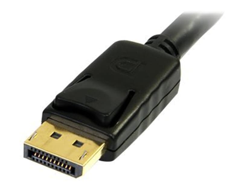 Startech StarTech.com DPPNLFM3PW DisplayPort-kabel 0,9 m Sort 0.9m DisplayPort DisplayPort Svart