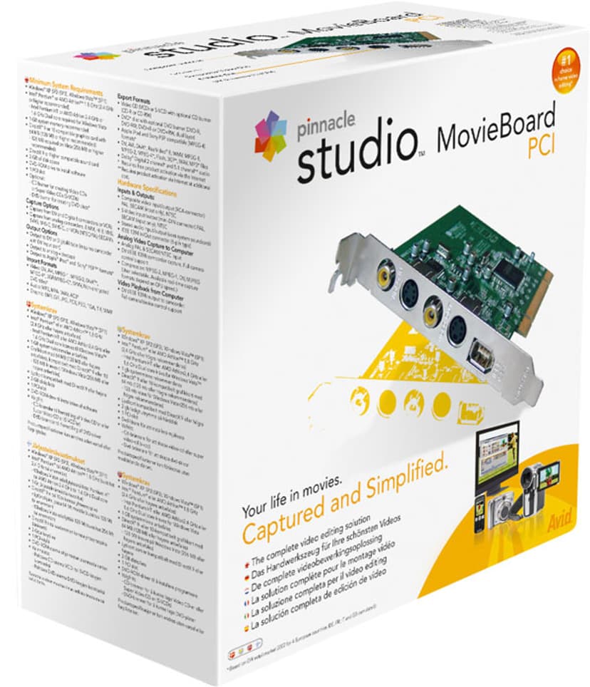 Pinnacle Systems Pinnacle Studio MovieBoard version 12