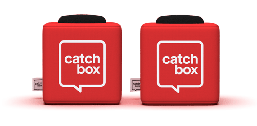 Catchbox Plus System with 2 Audience Microphones + 2 Wireless Chargers