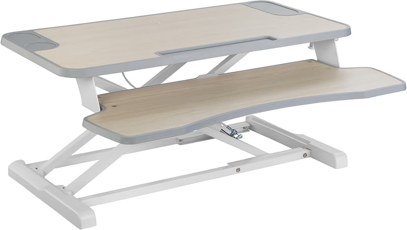 Prokord Hev- og senkbart skrivebord Converter Deluxe Cherrywood