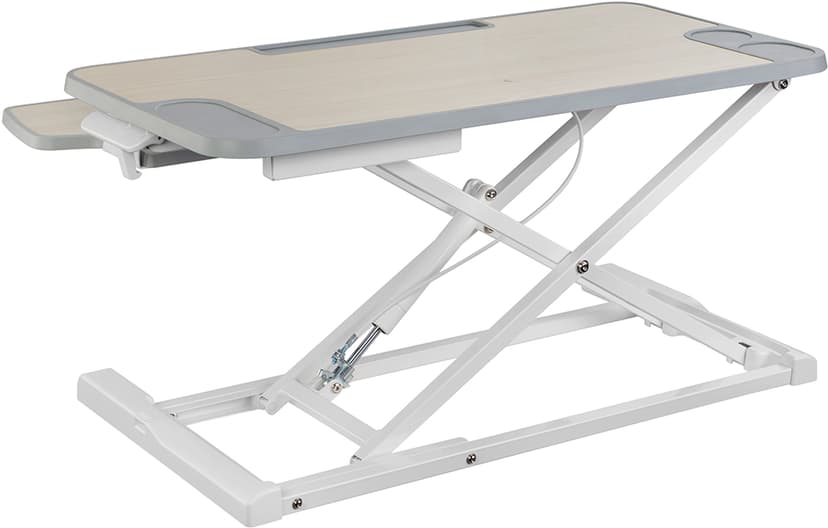 Prokord Sit-stand Desk Converter Deluxe Cherrywood