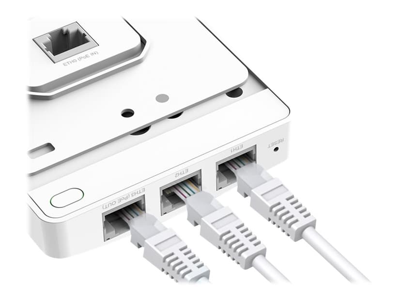 TP-Link Omada EAP235-Wall 1167 Mbit/s Vit Strömförsörjning via Ethernet (PoE) stöd