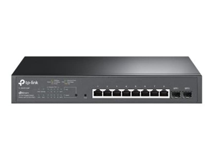 TP-Link JetStream 10-portars Gigabit Smart Switch med 8-portars PoE+