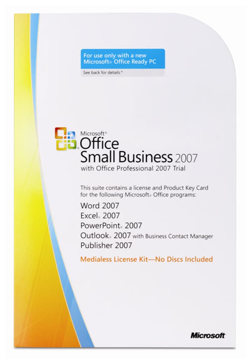 HP Microsoft Office Small Business 2007