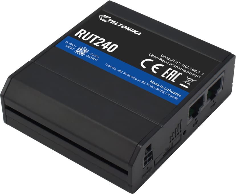 Teltonika RUT240 Industrial LTE Wireless Router