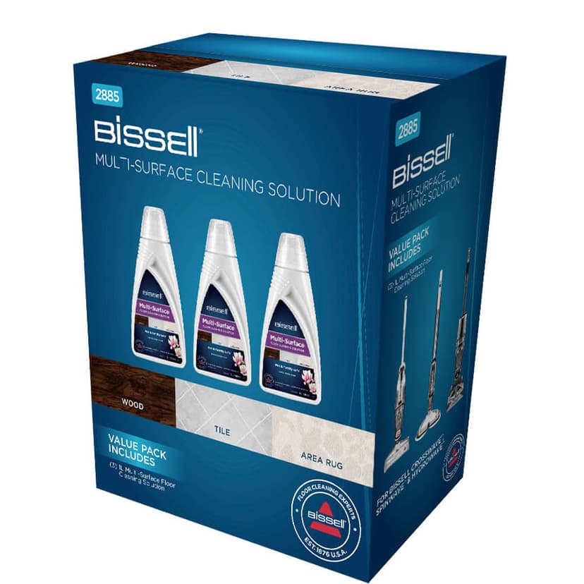 Bissell MultiSurface CrossWave/SpinWave Rengjøringsmiddel 3x1 liter