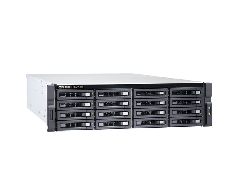 QNAP TS-h1683XU-RP NAS Teline ( 3U ) Ethernet LAN Musta E-2236
