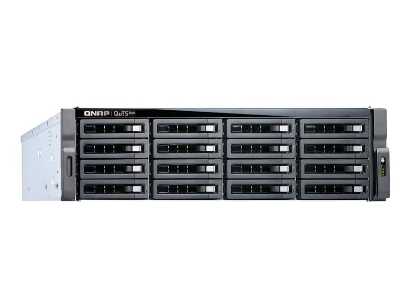 QNAP TS-h1683XU-RP NAS Teline ( 3U ) Ethernet LAN Musta E-2236