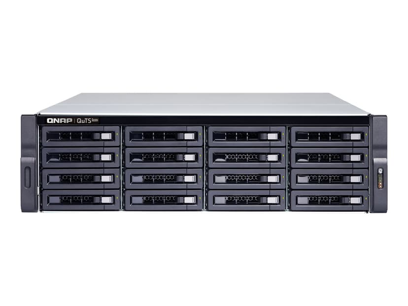 QNAP TS-h1683XU-RP NAS Teline ( 3U ) Ethernet LAN Musta E-2236