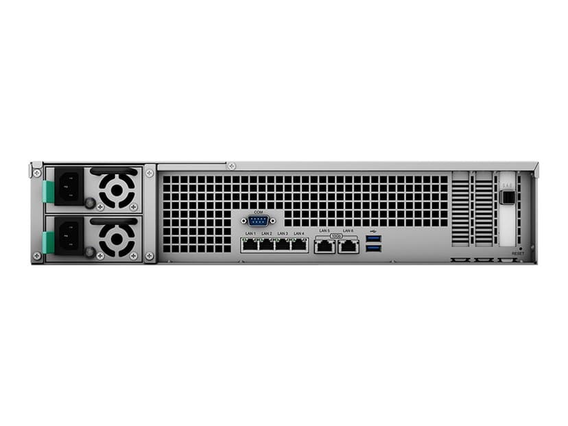Synology RackStation SA3600 NAS- & lagringsservrar Rack (2U) Nätverksansluten (Ethernet) Svart, Grå D-1567