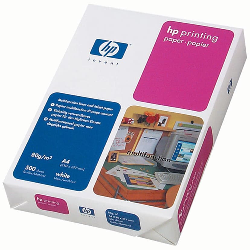 HP Papper STD A4 210 x 297mm 80g 500 Ark