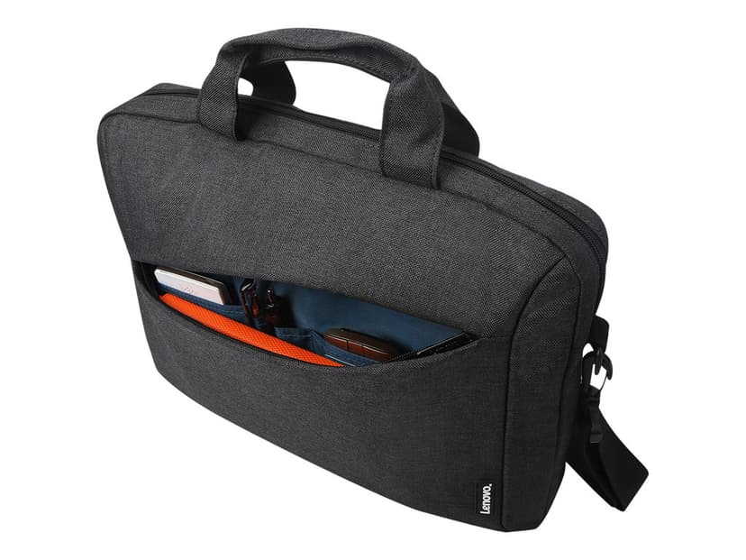 Lenovo Casual Toploader T210 39,6 cm (15.6") Päältä avattava laukku Musta 15.6" Kangas Musta