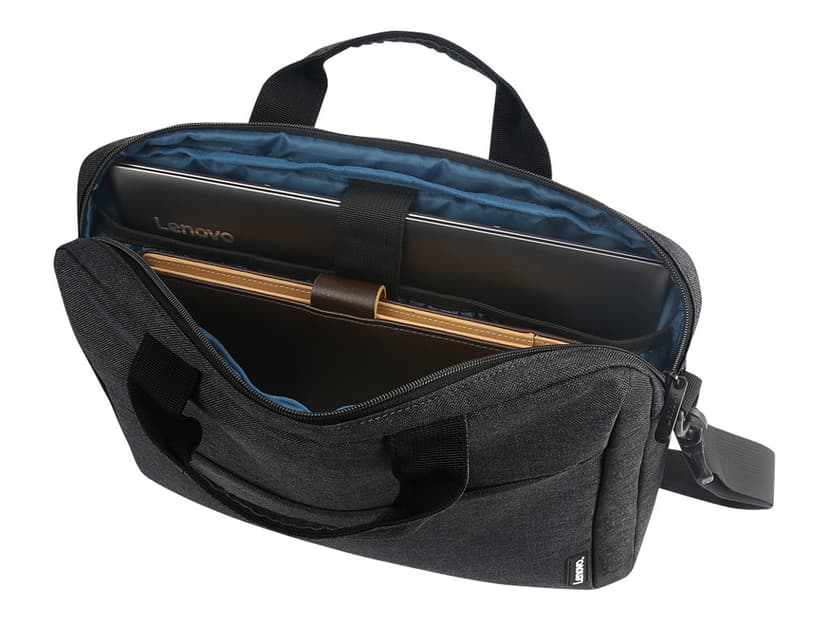 Lenovo Casual Toploader T210 39,6 cm (15.6") Päältä avattava laukku Musta 15.6" Kangas Musta