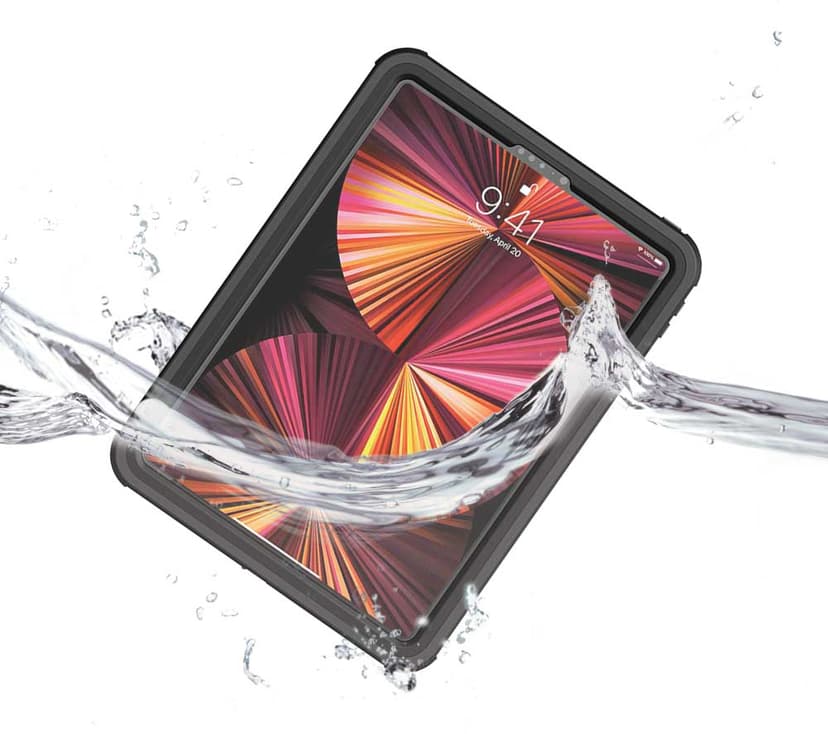 Armor-X Vanntett deksel iPad Pro 11" 2nd gen, iPad Pro 11" 3rd gen, iPad Pro 11" 4th gen Sort