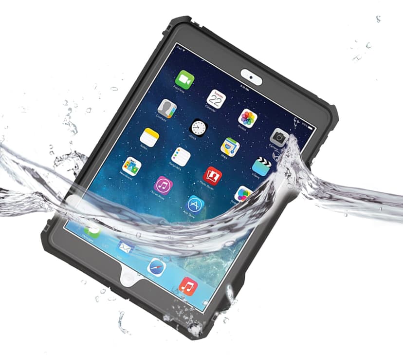 Armor-X Vanntett deksel iPad 10.2" 7th gen, iPad 10.2" 8th gen, iPad 10.2" 9th gen Sort