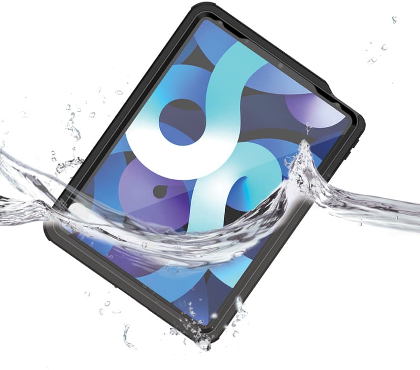 Armor-X Vanntett deksel iPad Air 10.9" 4th gen, iPad Air 10.9" 5th gen Sort