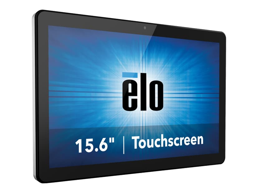 Elo Touch Solutions I-Series 3.0 Snapdragon APQ8053 39,6 cm (15.6") 1920 x 1080 pixlar Pekskärm Allt-i-ett-dator 3 GB DDR3L-SDRAM 32 GB SSD Android 8.1 Wi-Fi 5 (802.11ac) Svart Qualcomm Snapdragon 3GB 32GB 15.6"