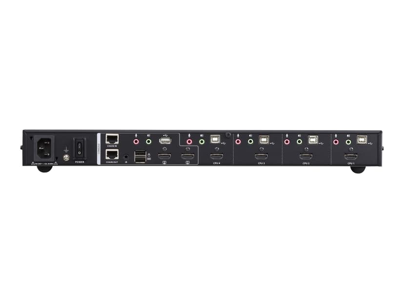 Aten USB 4K HDMI Multi-View KVMP™-switch med 4 portar