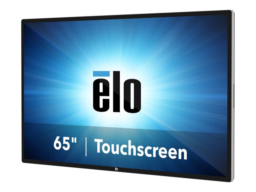 Elo Touch Solutions 6553L Interaktivt flatpanel 163,9 cm (64.5") LCD 430 cd/m² 4K Ultra HD Sort Berøringsskjerm 64.53" 430cd/m² 3840 × 2160pixels