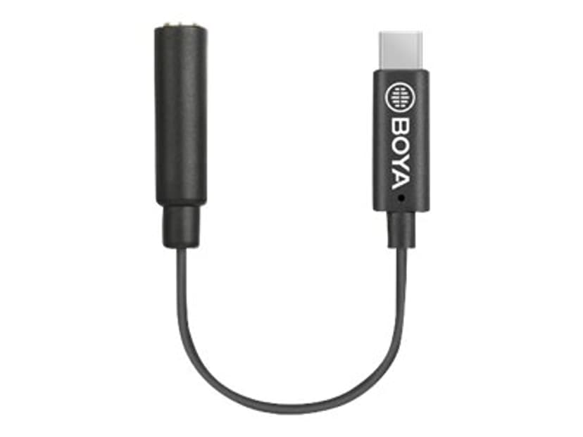 Boya BY-K4 3.5mm TRS till USB-C Ljudadapter 3,5mm USB-C