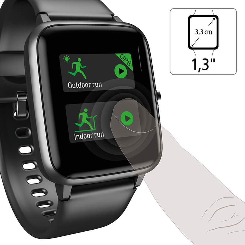 Hama Fit Watch 5910 Svart