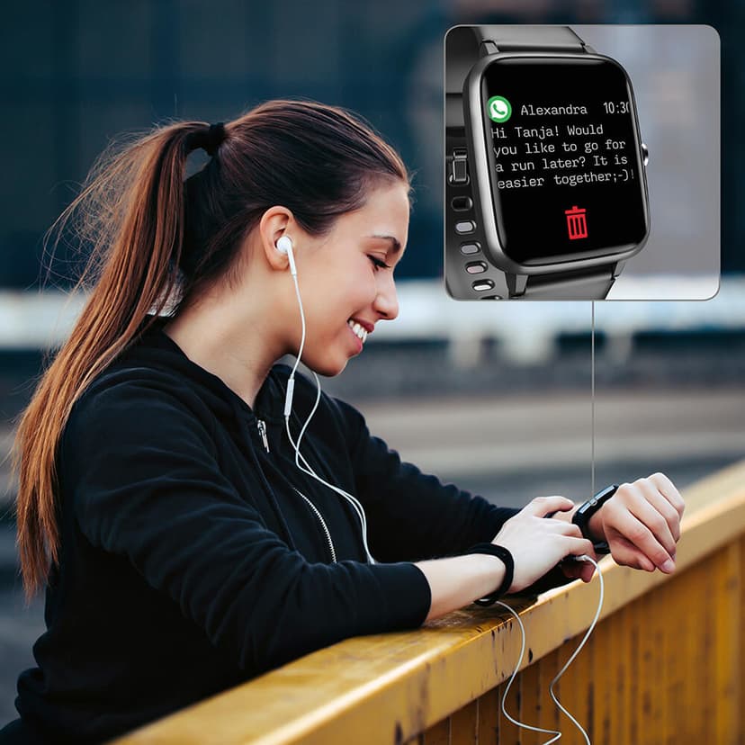 Hama Fit Watch 5910 Svart